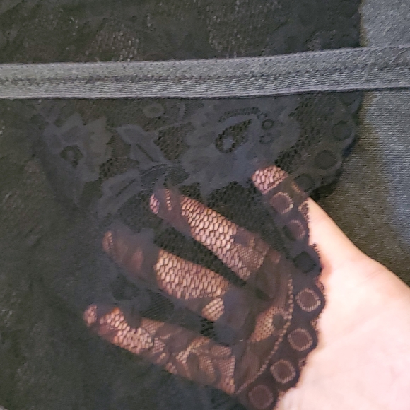 Tristan Gray and Black knee length skirt - Size 10 - Picture 3 of 5